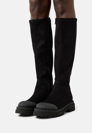 Kennel + Schmenger Kozačky na platformě - black