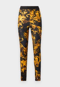 TAPE - Tights - black/gold-coloured