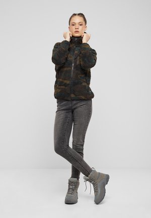 Brandit Fleecejakke - woodland