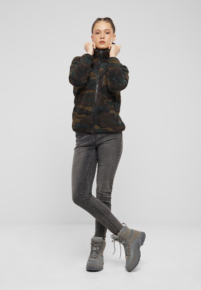 Brandit Fleece jacket - woodland