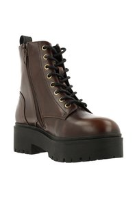 Bullboxer Bottines à plateau - brown bbrwn