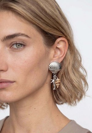 PURELEI, PURELEI OHRRINGE OCEAN CRUSH - Earrings - silver-coloured