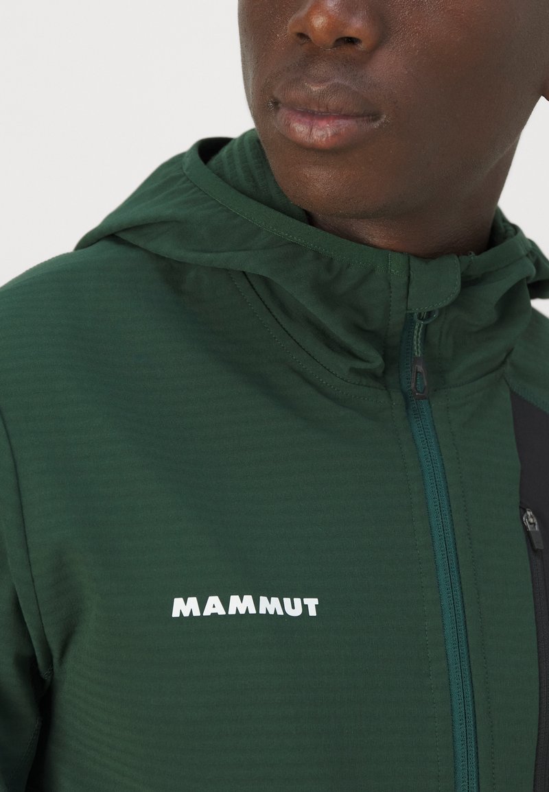 Mammut MADRIS LIGHT HOODED JACKET MEN - Outdoorjacke - woods/black  
