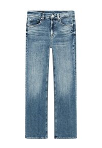 HIGH-WAIST - Jeans a sigaretta - blue denim