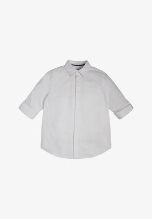 Guess MIT FRONTLOGO - Overhemd - weiß