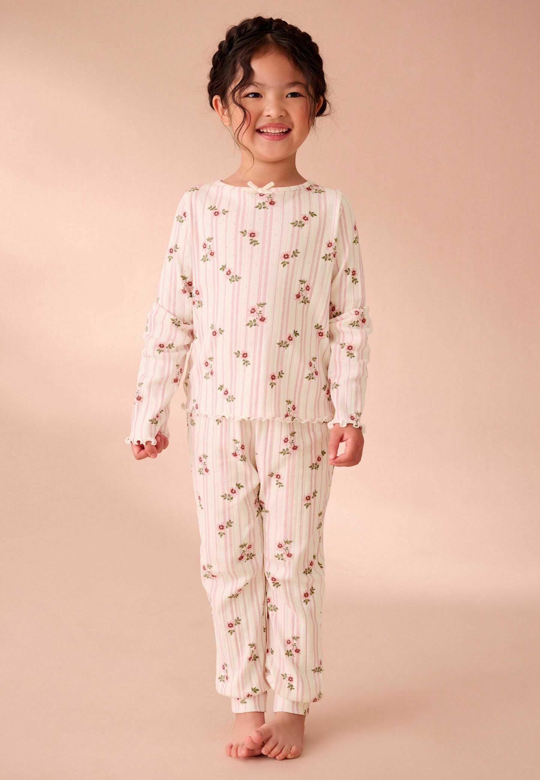 Superga Donna Pigiama Bambini 100% Cotone Set Maniche Lunghe