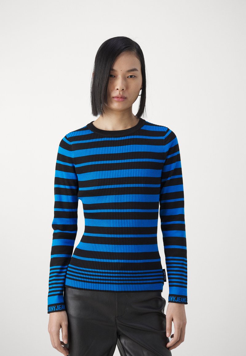 dkny blue sweater