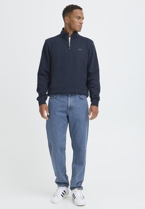 Blend BHTHUNDER RELAXED FIT - Traperice ravnih nogavica - denim middle blue