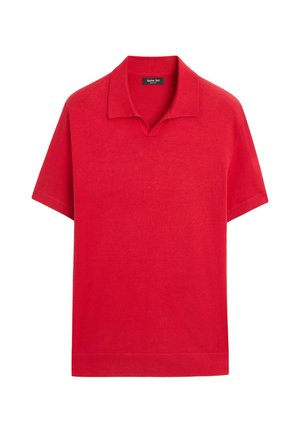 Massimo Dutti, Polo - mottled red