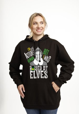 ELF I M ACTUALLY HUMAN - Hoodie - jet black
