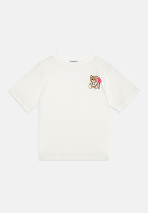 MOSCHINO MAXI  - Camiseta estampada - cloud