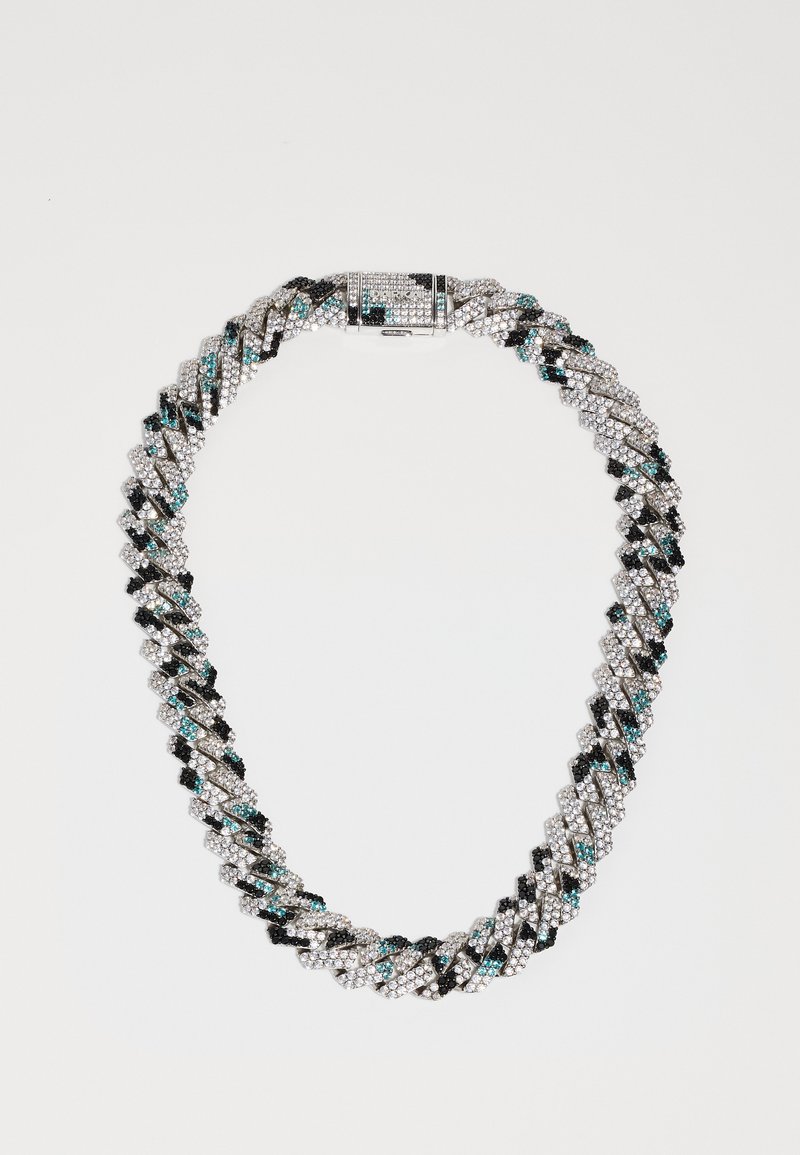 DARKAI PRONG PAVÉ UNISEX - Collier - silver-coloured
