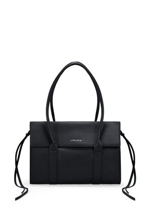 DE HOMBRO CON SOLAPA - Bolso de mano - black