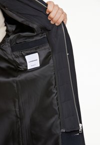 Lindbergh DETACHABLE COLLAR - Cappotto classico - black