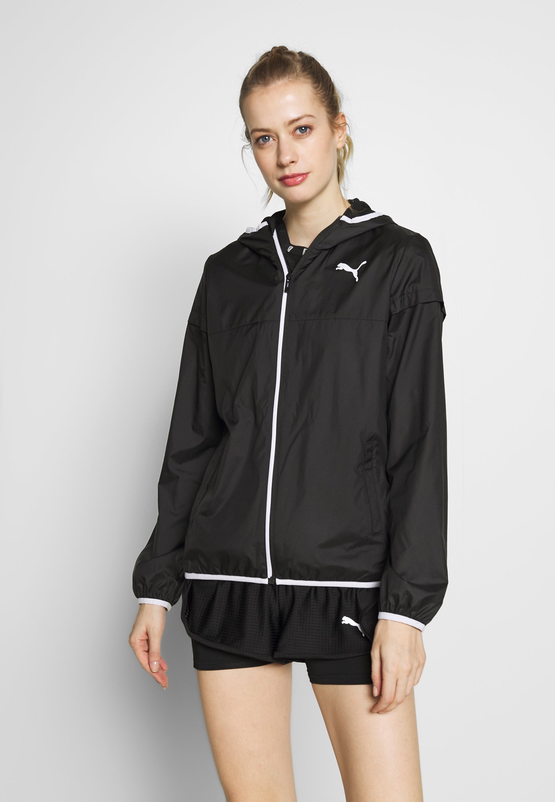 puma windbreaker solid