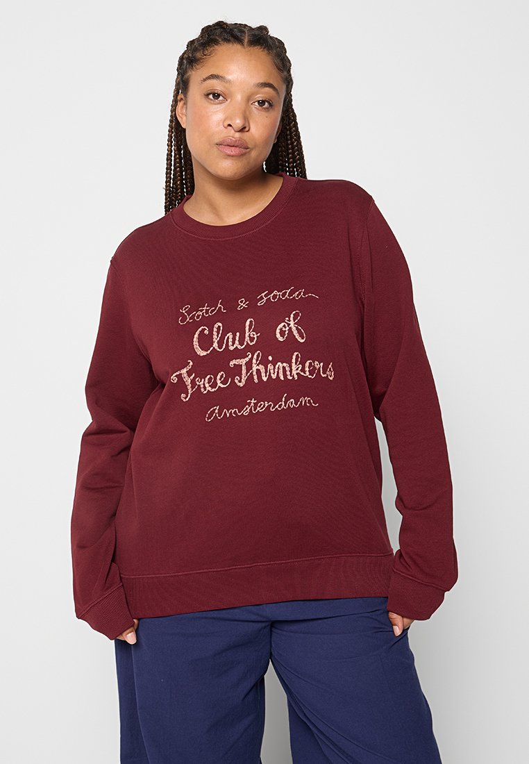 Scotch & Soda Sweater bordeauxrood