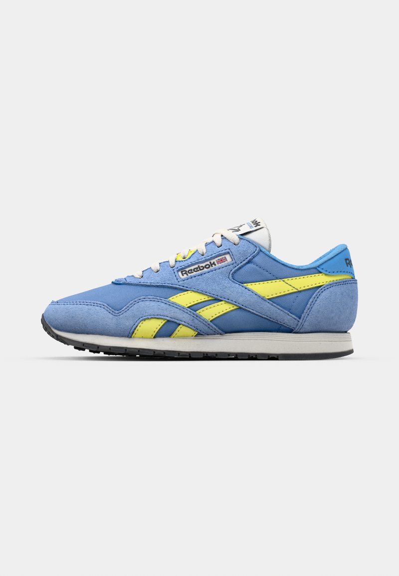 Reebok Classic CLASSIC NYL - Sneaker low - essentiall bluee solar acid ...
