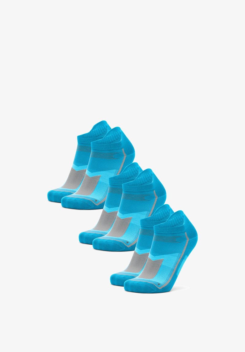 Danish Endurance CLASSIC SPORTS LOW-CUT 3-PACK - Ponožky - caribbean blue