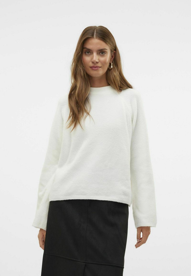 Vero Moda VMELOWEN - Maglione - snow white
