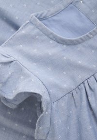 Creamie CHAMBRAY DOT - Vardagsklänning - blue denim
