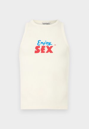 ENJOY UNISEX - Débardeur - off-white