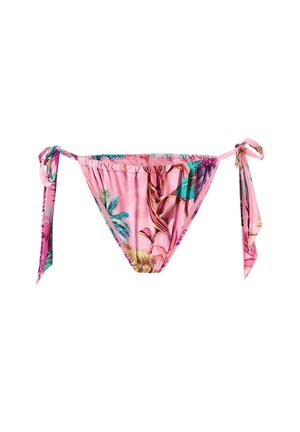 Guess ALLOVER-PRINT - Slip bikini - blumenmuster pink