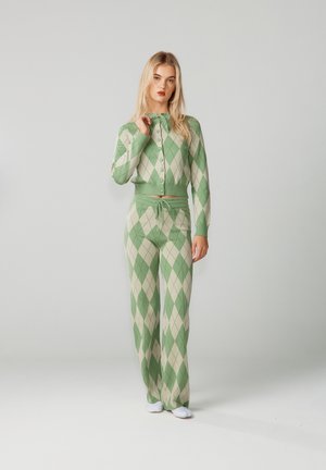 ARGYLE LOUNGE PANT - Pantalon de survêtement - matcha