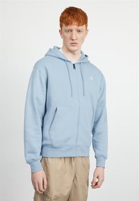 Jordan HOODIE - Jaka ar rāvējslēdzēju - blue grey/(white)
