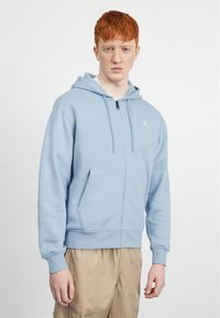 Jordan - HOODIE - Zip-up sweatshirt - blue grey/(white) Thumbnail Image 1