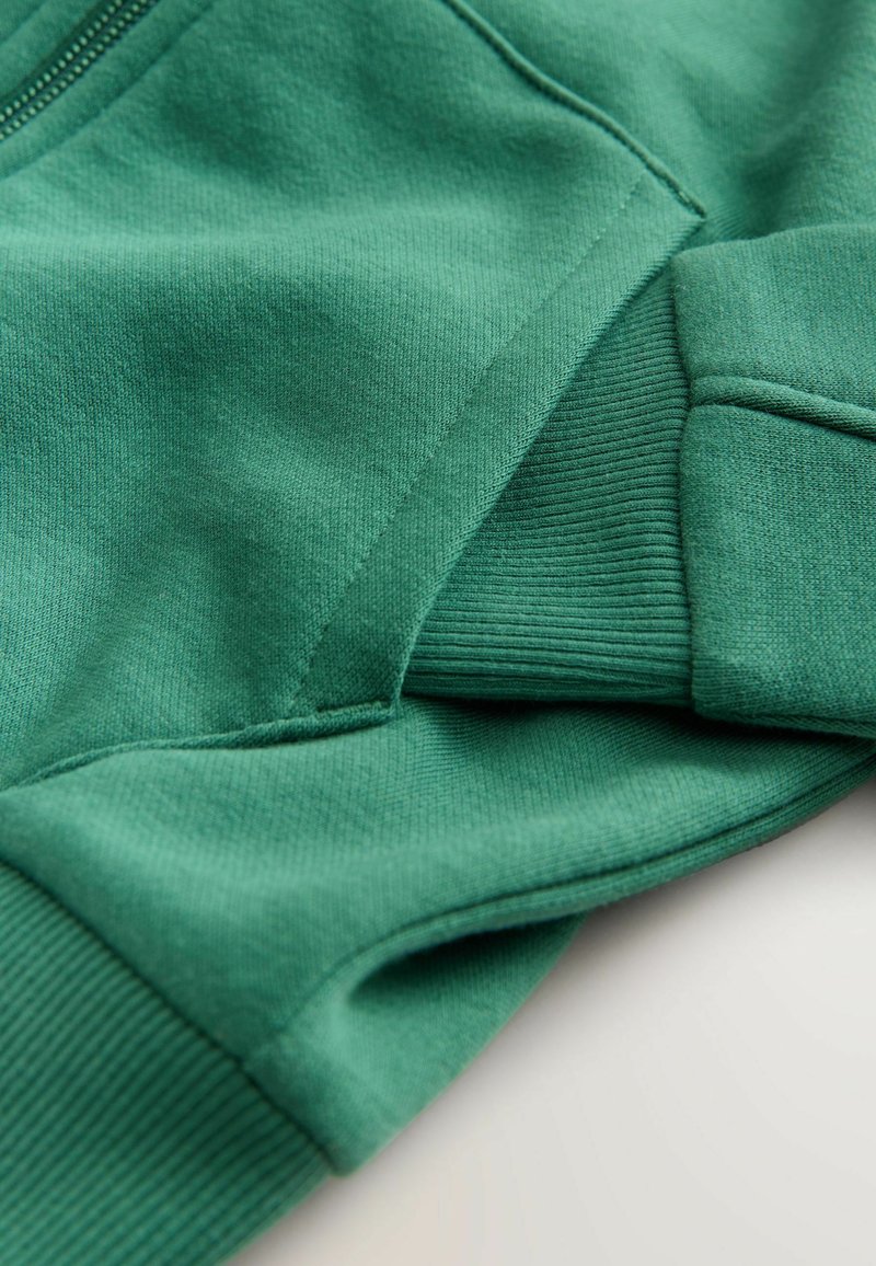 Next STAG LOGO FIT Zip-up sweatshirt green Zalando