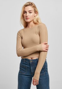 Urban Classics Pulover - unionbeige