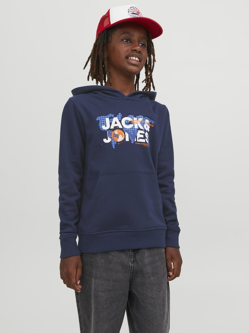Sweat à Capuche Gris Homme Jack & Jones Bradley Hood