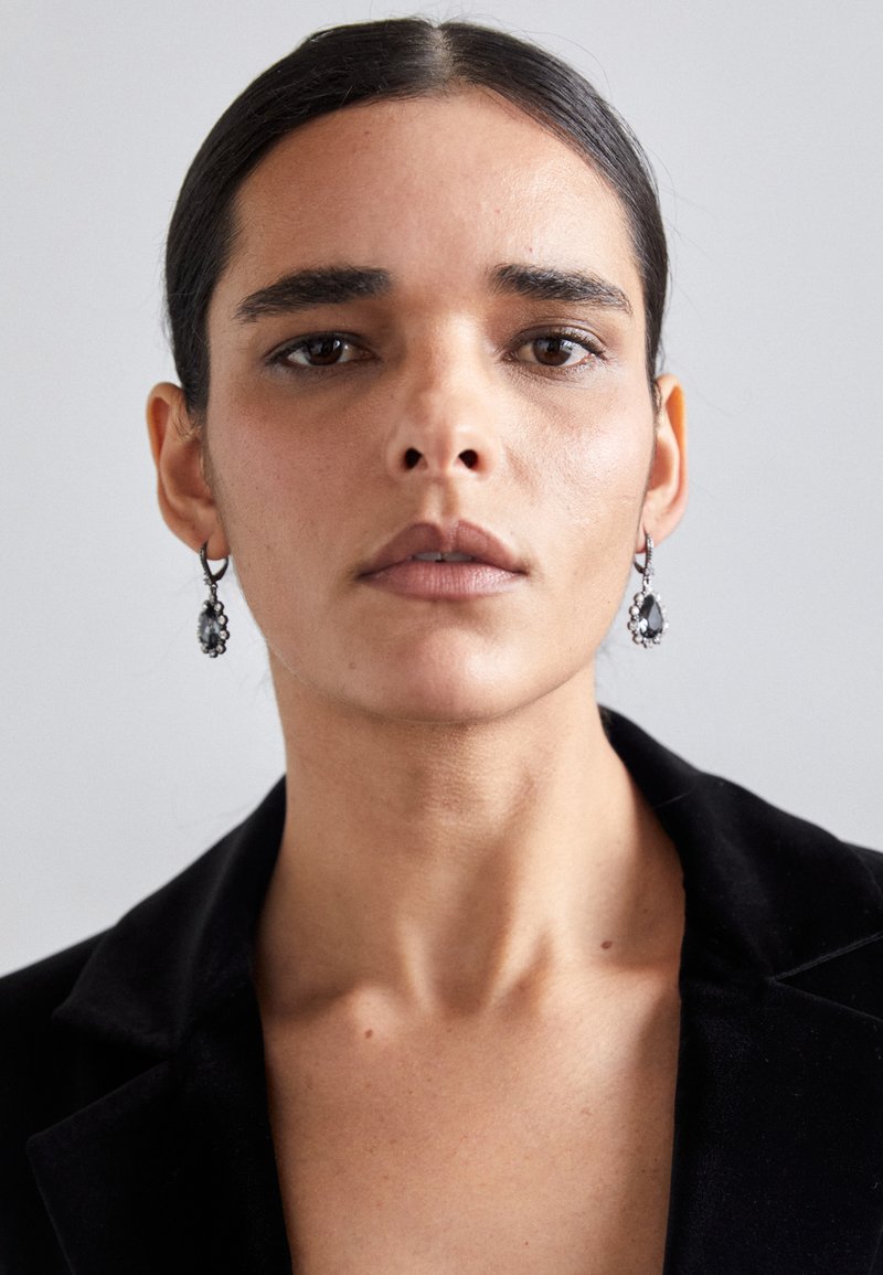 Marchesa PEAR DROP - Earrings - silver-coloured