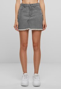 HEAVY - Gonna di jeans - new grey washed