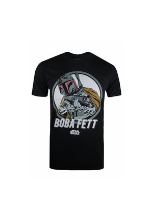 RETRO BOBA - Print T-shirt - black