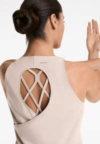 OYSHO CROSS-BACK COMFORTLUX - Linne - mottled beige
