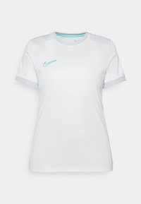 ACADEMY TOP - Spordi T-särk - photon dust/light smoke grey/dynamic turquoise