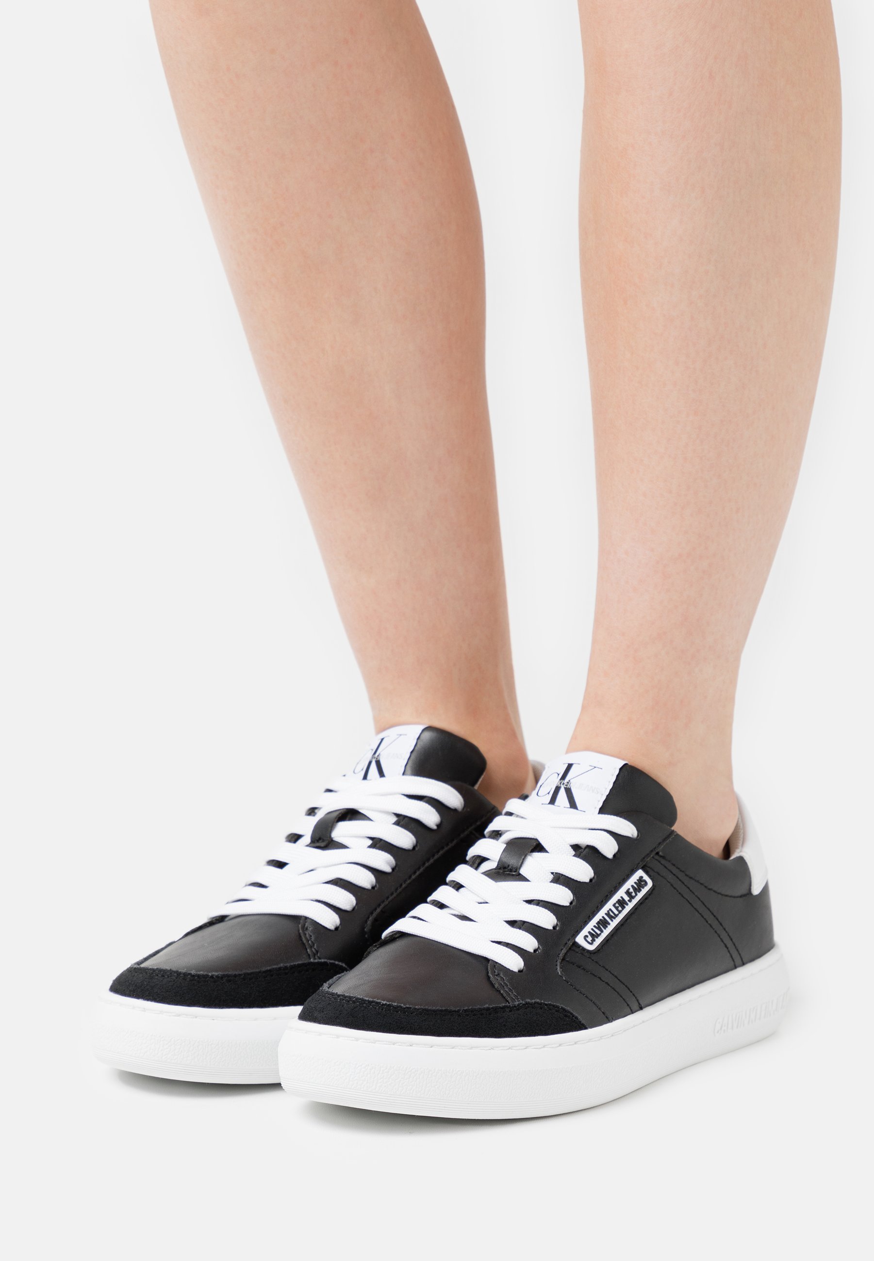 Calvin Klein Jeans CUPSOLE LACEUP - Sneakers laag - black/Zwart - Zalando.nl