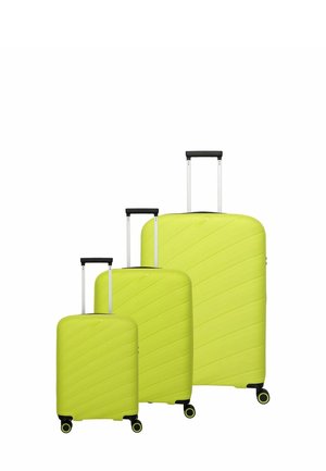 BURANO TROLLEY-SET - Set de valises - apple green