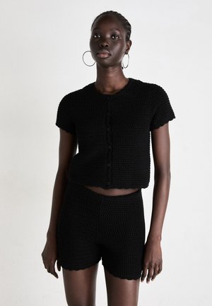 CARDIGAN - Vest - black