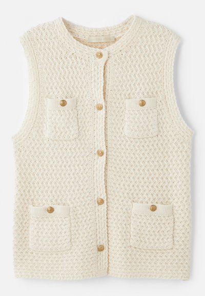 Vanessa Bruno ELISABETH - Veste sans manches - ecru