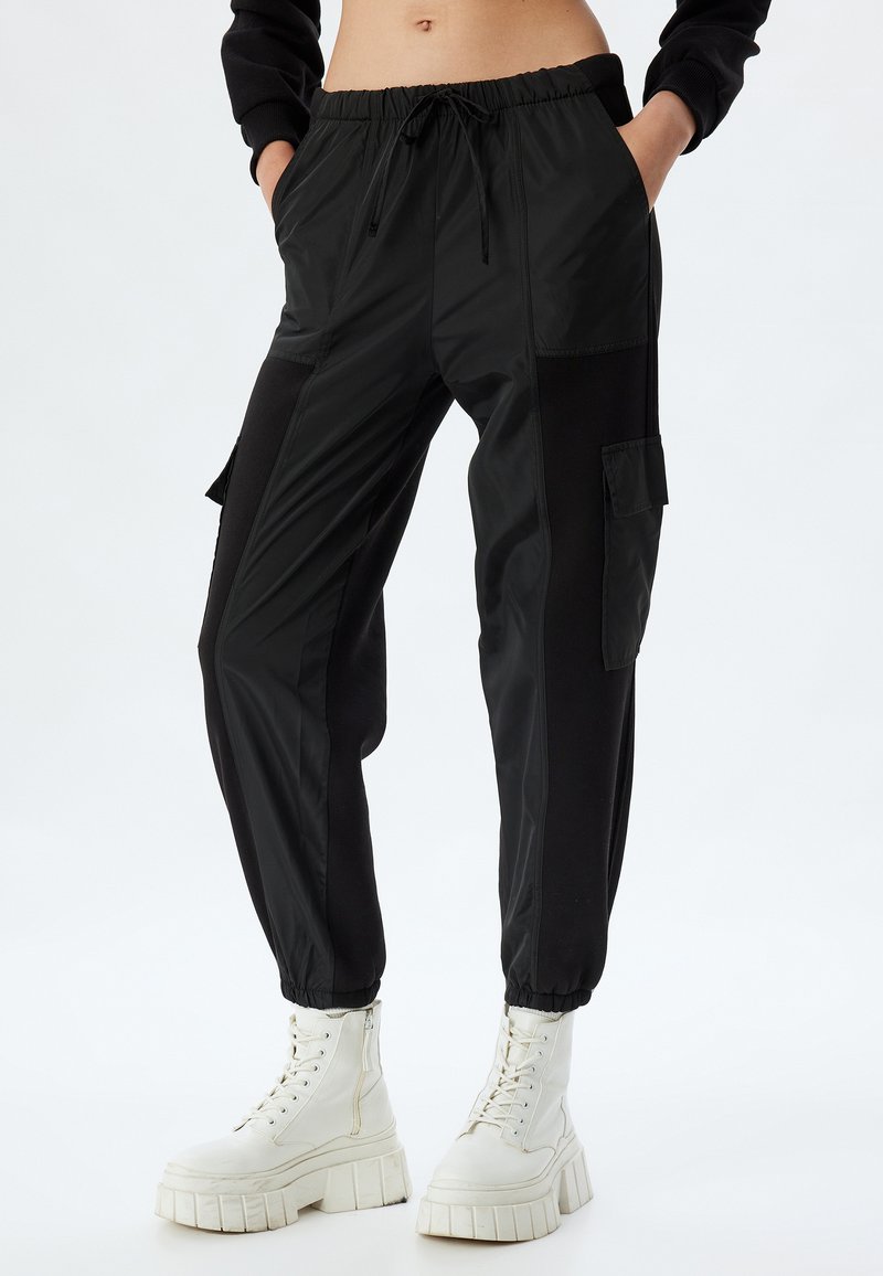 Koton Pantalones cargo - black