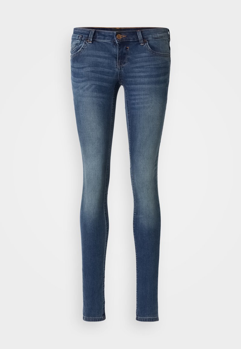 Only Jeans Skinny Fit donkerblauw denim