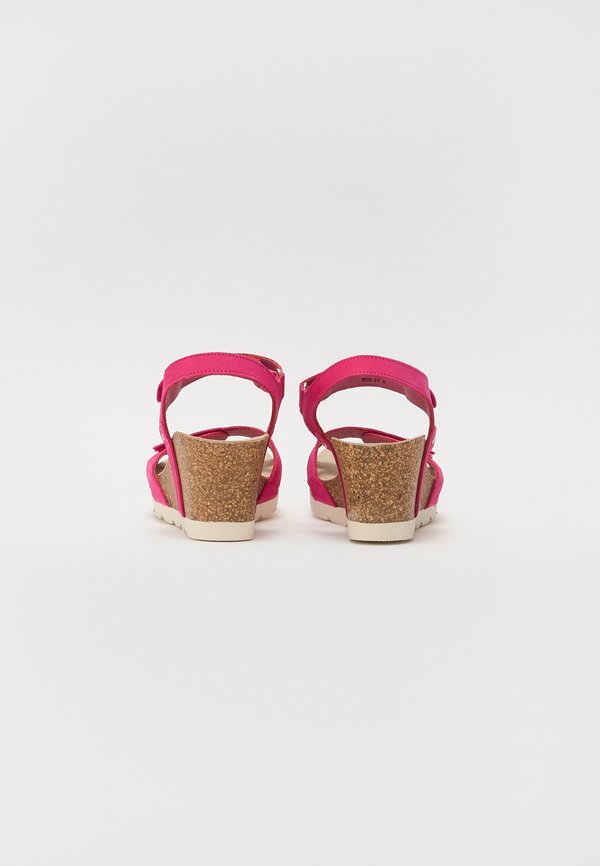 JULIA - Platform sandals - fuchsia4