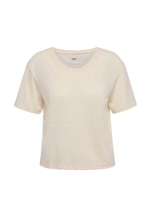 Hummel MT LIGHT BURNOUT - T-Shirt basic - whitecap gray