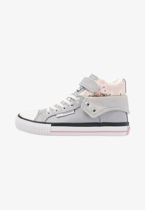 ROCO - Sneakersy niskie - grey/ pink flower