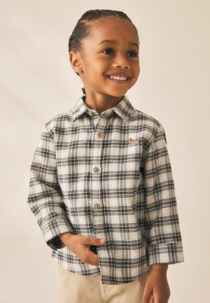 Next, REGULAR FIT - LONG SLEEVE CHECK CHARACTER SHIRT . - Hemd - neutral bear