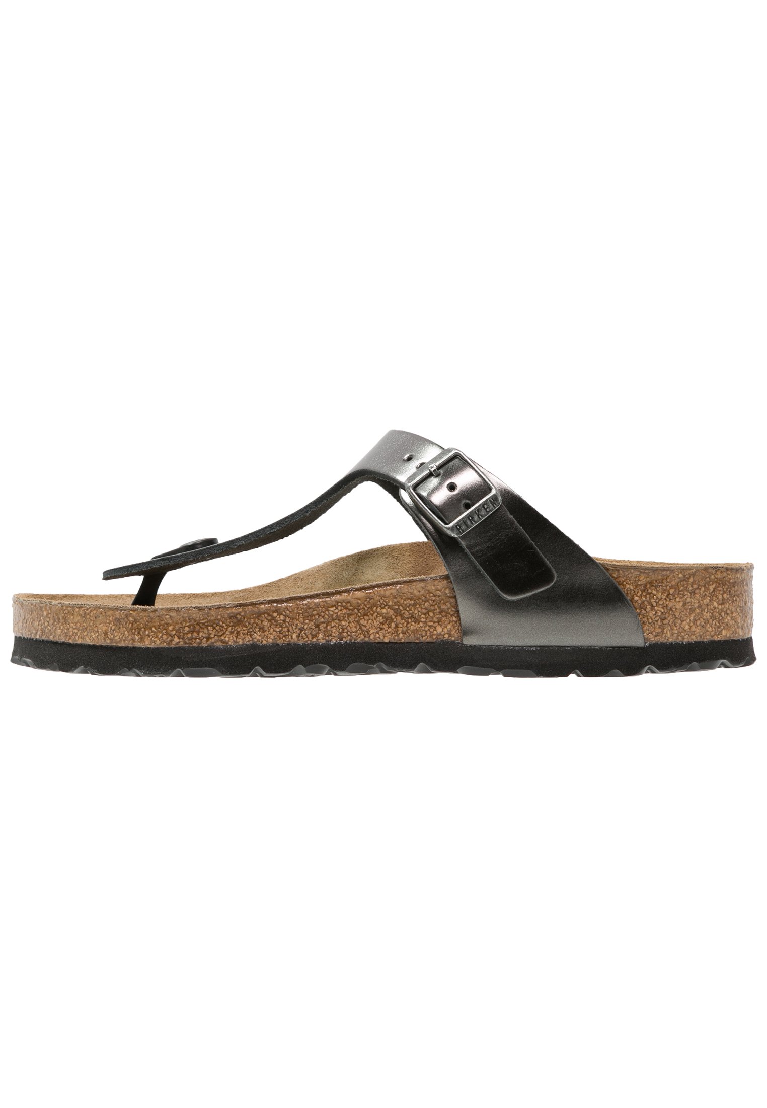 birkenstock gizeh metallic anthracite