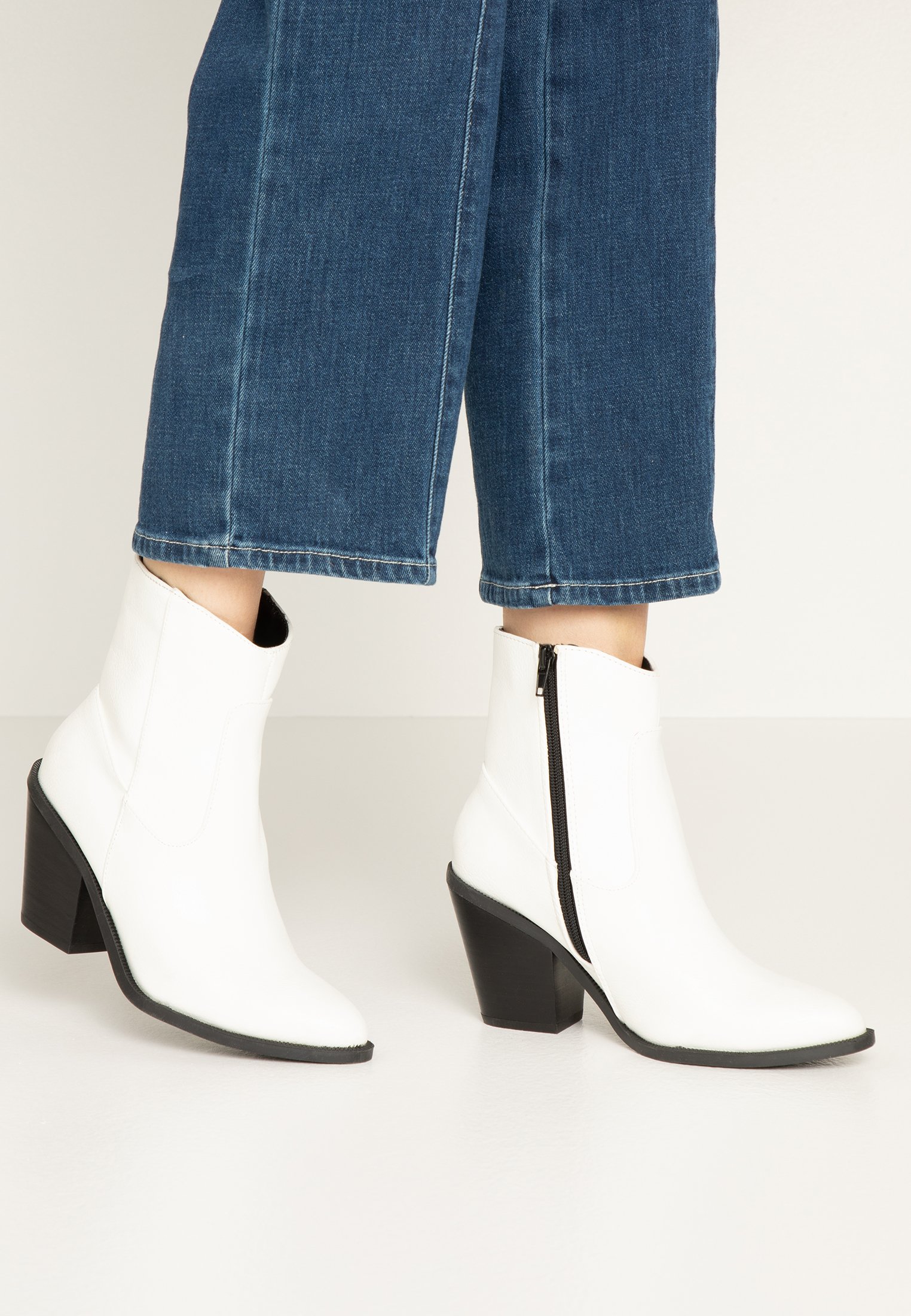 River Island Enkellaarsjes met hoge hak white Zalando.nl River Island Enkellaarsjes met hoge hak white Zalando.nl