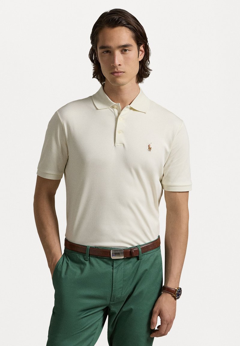 Polo Ralph Lauren CUSTOM SLIM FIT SOFT COTTON POLO SHIRT - Polo majica - parchment cream